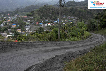 ash-covered-road-in-chateaubelair-st-Vincent-naan-image