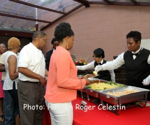 Guest at Caribbean Restaurant Week launch 2014. (Hayden Roger Celestin image)