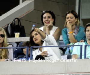 Mariska Hargita Hermann of Law and Order Special Victims Unit at the U.S. Open on Aug. 27, 2014.