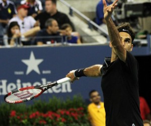 33-year-old Roger Federer won over Australian Marinko Matosevic.