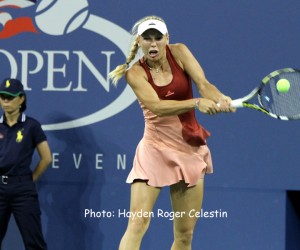 Caroline Wozniacki makes US Open semis.