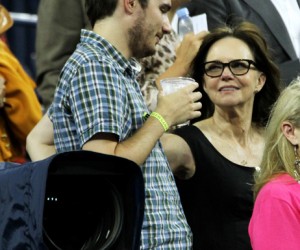 Sally Fields and son Samuel 