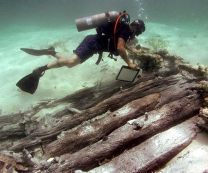 Spanish slave ship Trouvadore off the Turks & Caicos.