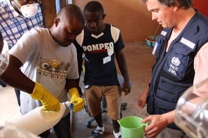 A training programme for health workers on Ebola has been launched by the World Health Organization (WHO) in consultation with the Ministry of Health and with support from USAID. 