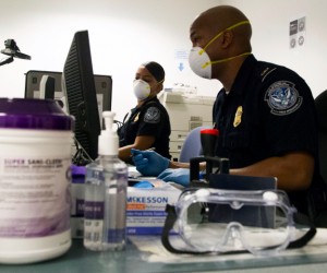 CBP Enhanced Ebola Screening at JFK Airport. 