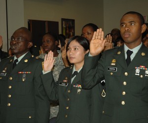 Foreign-born U.S. military personnel