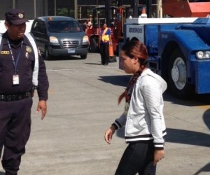 Margarita Del Carmen Orellana Rivas b eing deported by US ICE.