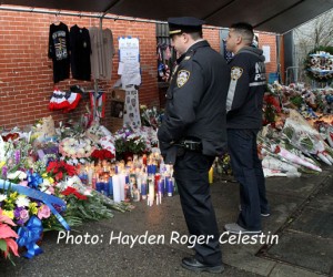 Mourning The NYPD Officers (2)