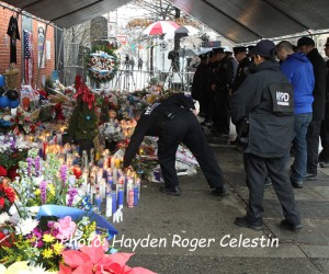 Mourning The NYPD Officers (5)