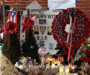 Mourning The NYPD Officers (6)