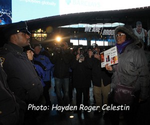 Garner-rally- at Barclays Center Brooklyn NY 