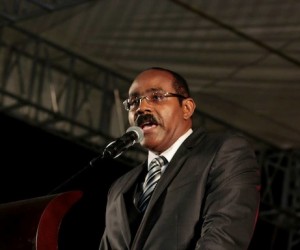 CARICOM Chairman and Prime of Antigua & Barbuda, Gaston Browne