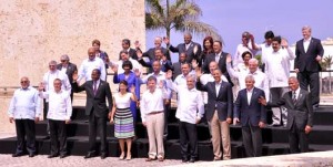 Heads of state at the 6th Summit of the Americas in Cartagena de Indias, Colombia last year.