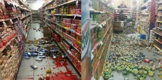 Trinidad-supermarket-after-August212018-earthquake