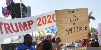 haiti-protest-over-shole-remark