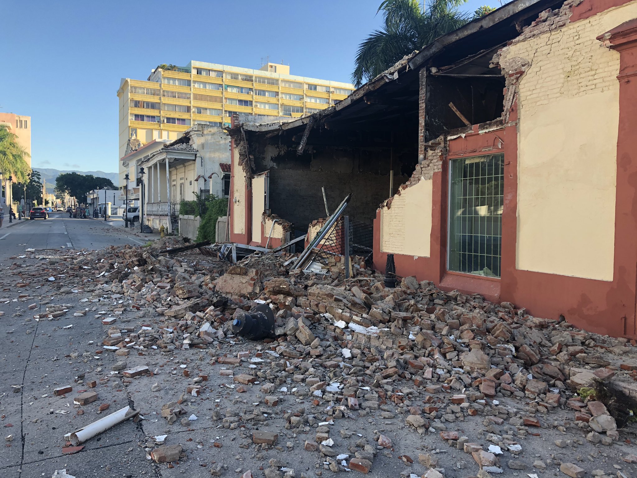 Caribbean News In Photos Damage From 6.6 Magnitude Earthquake In