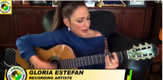 gloria-estefan-performing-at-jamaica-telethon