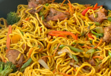 guyana style chowmein