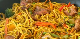 guyana style chowmein