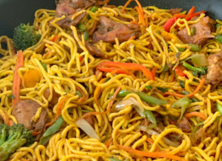 guyana style chowmein