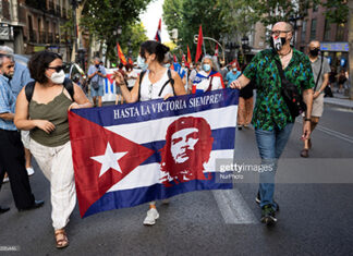 cuba-protests-madrid