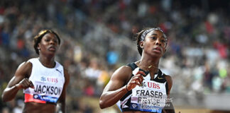 Shelly-Ann Fraser-Pryce-Lausanne