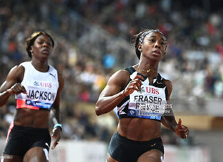 Shelly-Ann Fraser-Pryce-Lausanne