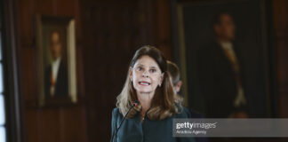 colombia-Foreign Minister Marta Lucia Ramirez