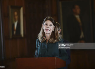 colombia-Foreign Minister Marta Lucia Ramirez