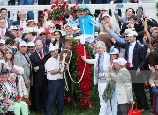 javier Castellanoa-and-mage-win-kentucky derby 2023