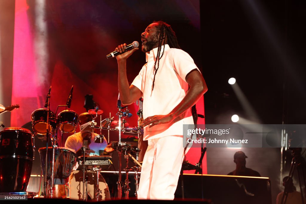 Buju Banton performs onstage during Buju Banton's Long Walk To Freedom New York on July 14, 2024 in New York City