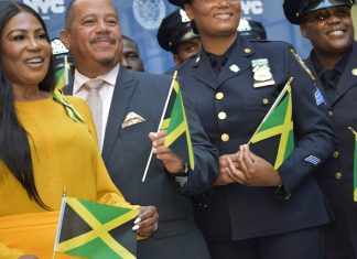 jamaica-nyc-flag raising